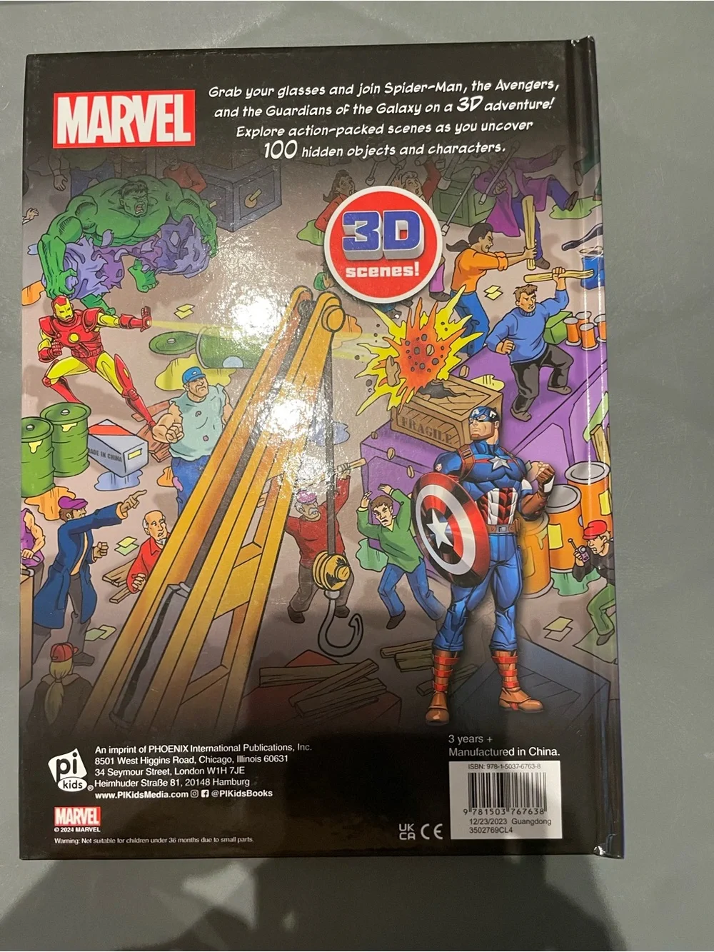 Marvel interactive look